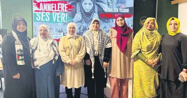 Gazzeli annelerin sesi oldular