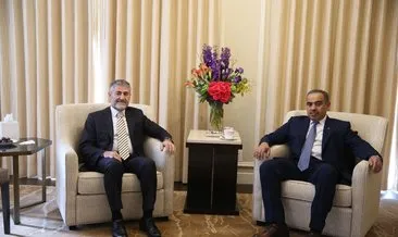 Bakan Nebati, Katar Maliye Bakanı ile görüştü