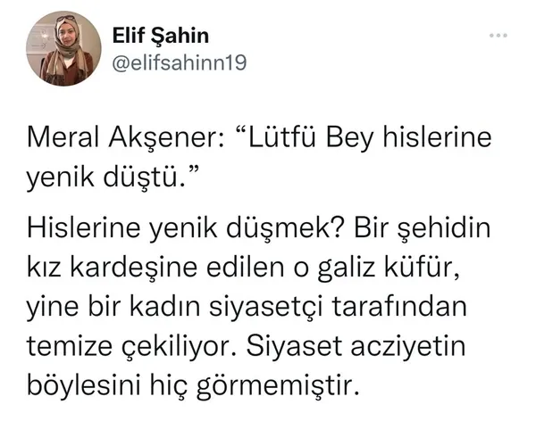 Şehit ağabeyine çirkin sözler söyleyen Meral Akşener’e tepkiler çığ gibi!