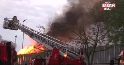 İSTOÇ’ta korkutan yangın | Video