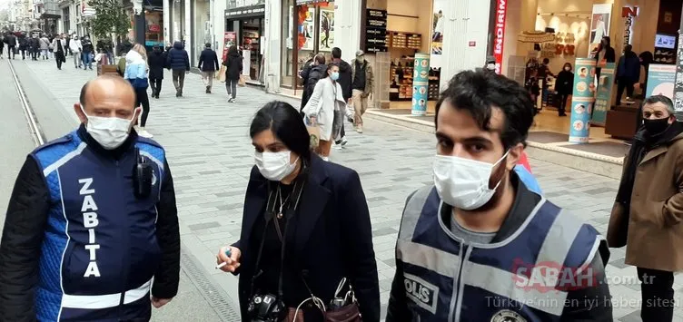 Son dakika: İstiklal Caddesi’nde maske ve sigara ihlallerine af yok!