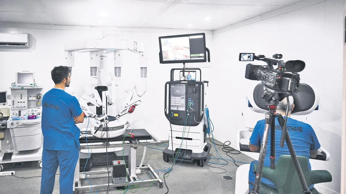 Türkiye'nin Gezegeninde İleri Teknolojiyle İlk Robotik Operasyon!