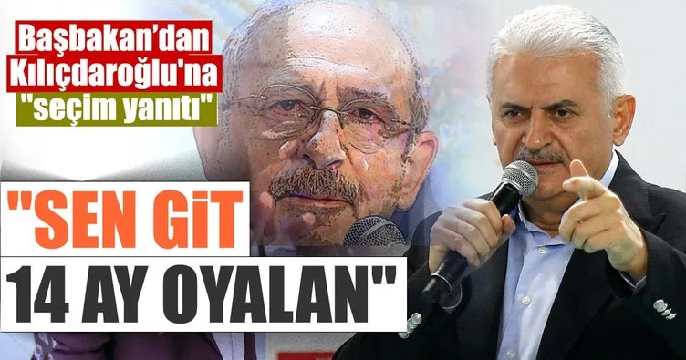 Başbakan’dan Kılıçdaroğlu’na seçim yanıtı