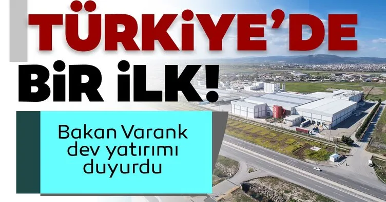 Son dakika haberi | Bakan Varank dev yatırımı duyurdu: Türkiye’de bir ilk...