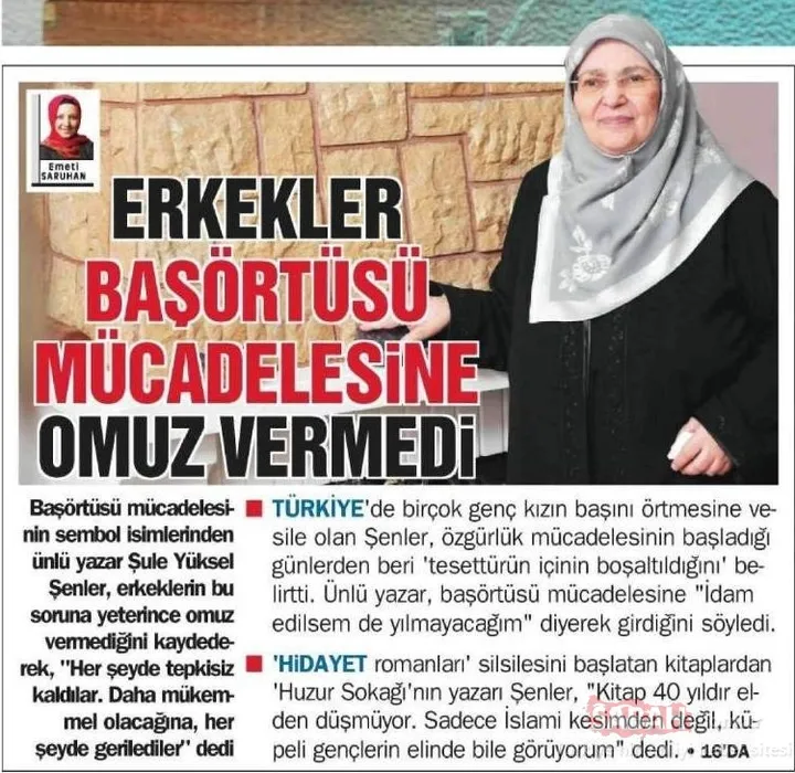 Yazar Şule Yüksel Şenler vefat etti! Şule Yüksel Şenler kimdir?
