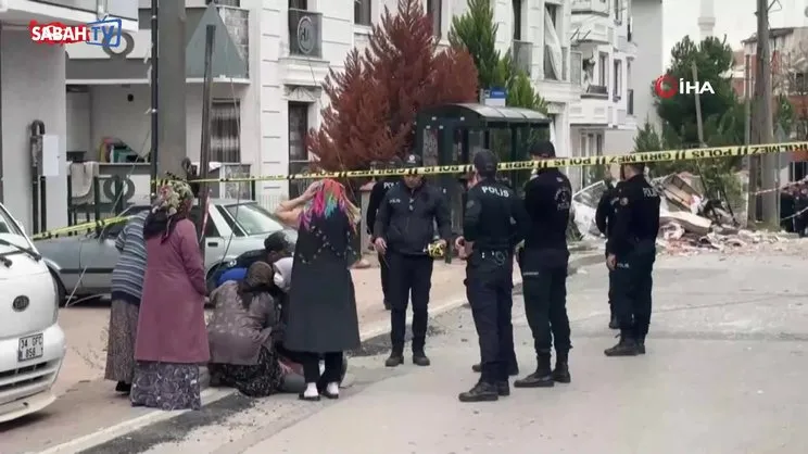 Gebze'deki patlamada 7 kişi yaralandı, 3 bina hasar gördü | Video