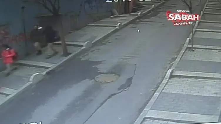 Freni tutmayan bisikletle son sürat iş yerine böyle daldı