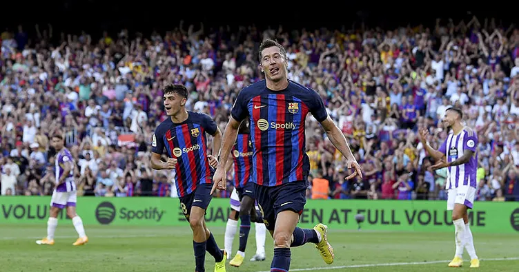 Barcelona, ligde Valladolid’i 4-0’la geçti