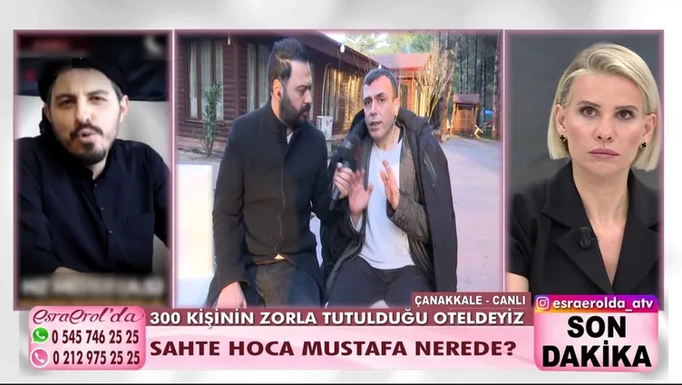 SON DAKİKA... Esra Erol’u Senin canını alacağım diyerek tehdit etmişti: Sahte mehdi Mustafa Çabuk’un müridi Hasan Demir yakalandı!
