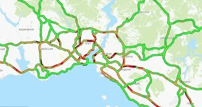 CANLI YOL DURUMU HARİTASI: 18 Mart 2022 İstanbul yol trafik durumu ile yollar açık mı, kapalı mı?