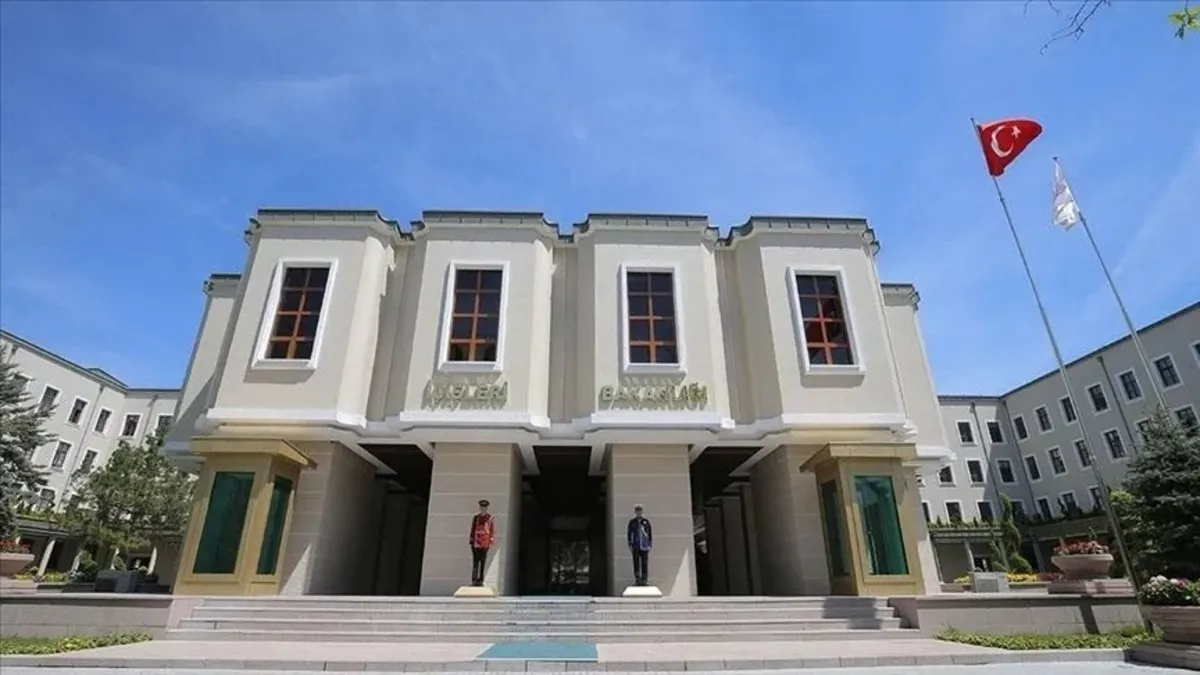 İçişleri Bakanlığı logosu veya operasyonla ilgili temsili bir görsel.