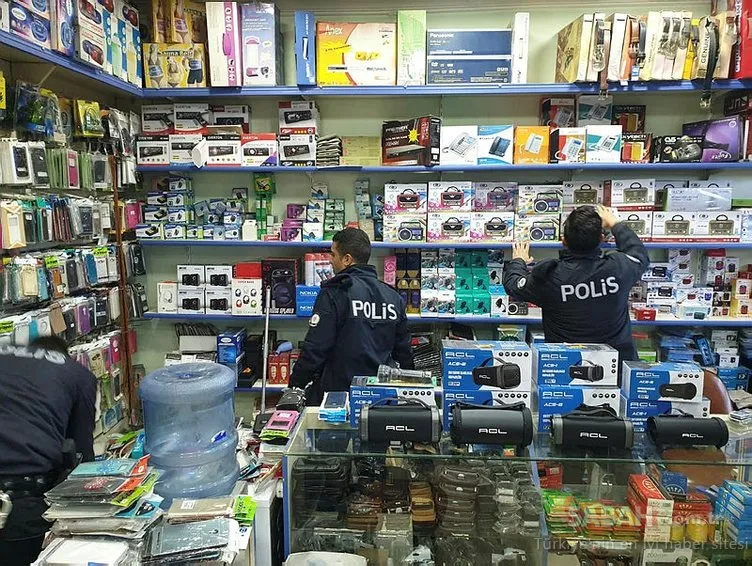Iğdır’da 250 polisle kaçak cep telefonu operasyonu