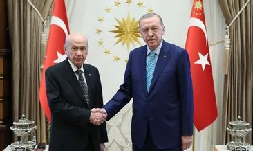 Son dakika: Başkan Erdoğan Bahçeliyi kabul etti