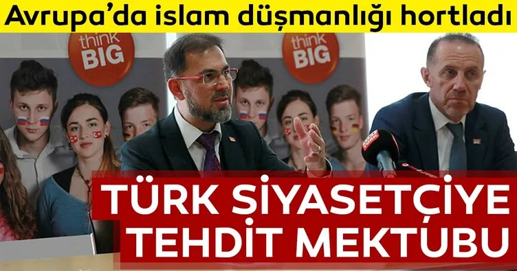 Almanya’da Türk kökenli parti liderine tehdit mektubu