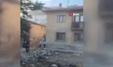 Ankara'da 2 katlı evde yangın çıktı #ankara