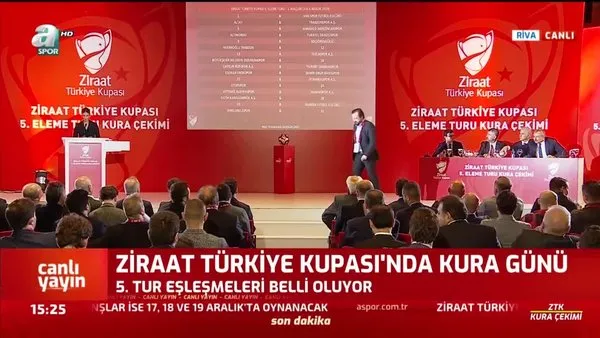 Ziraat Türkiye Kupası kuraları canlı yayında çekildi! İşte Beşiktaş, Fenerbahçe, Galatasaray ve Trabzonspor'un rakipleri...