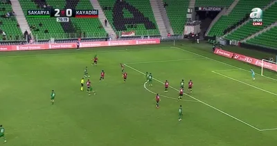 MAÇ ÖZETİ İZLE | Sakaryaspor 2-0 ArIt Kayadibispor