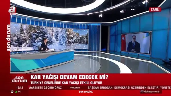 Son Dakika Haberleri | İstanbul'da kar yağışı ne kadar sürecek? İşte, son hava durumu tahminleri | Video