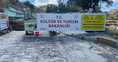 Kapadokya’nın tarihi 5. yüzyıla uzandı! 50 mezar gün yüzüne çıkarıldı #nevsehir