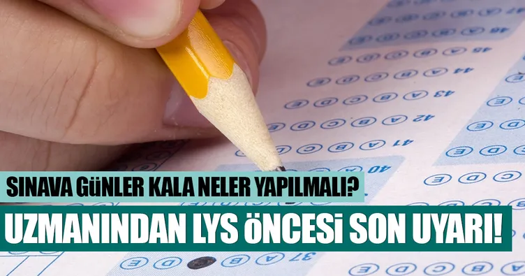 Eğitim uzmanından öğrencilere uyarı