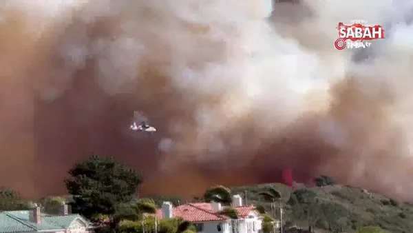 California’daki yangında en az 20 ev küle döndü | Video