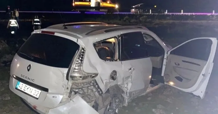 Diyarbakır’da kontrolden çıkan otomobil tarlaya uçtu! 2’si ağır 5 kişi yaralandı