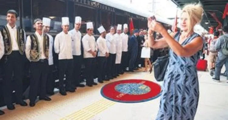 Tarihi Orient Express treni İstanbul’a ulaştı