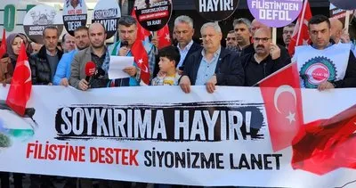 Artvin’de “Soykırıma Hayır Filistin’e Destek Siyonizm’e Lanet”