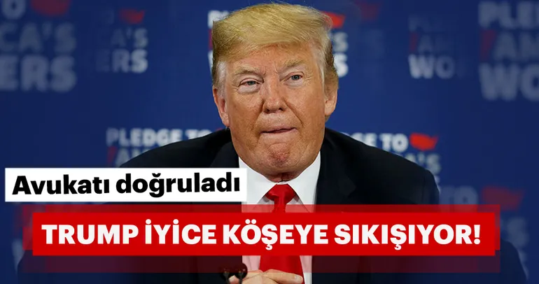 Trump iyice köşeye sıkışıyor!