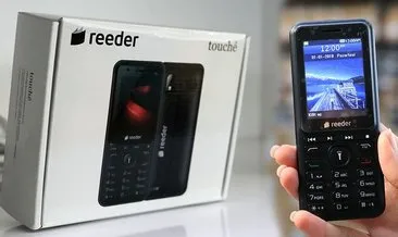 Tuşlu telefon Reeder F1 piyasaya sürüldü