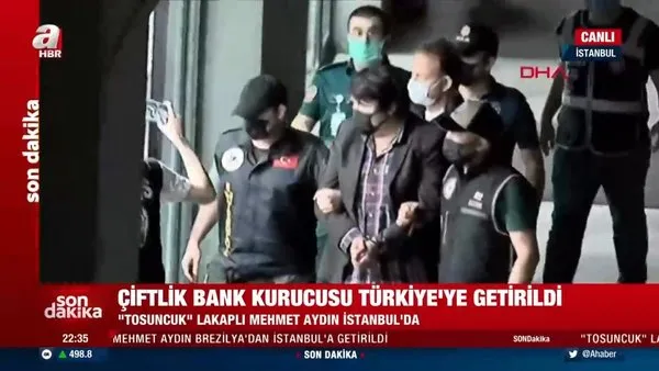 Son dakika: 'Tosuncuk' lakaplı Mehmet Aydın'ı taşıyan uçak Türkiye'ye geldi! İşte gözaltına alınma görüntüleri! | Video