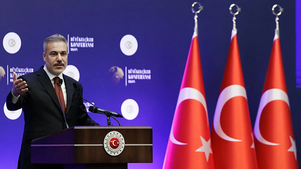 Bakan Fidan büyükelçilerle bir araya geldi!