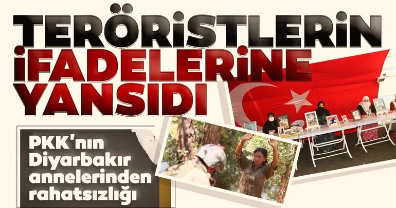 PKK’nın Diyarbakır annelerinden rahatsızlığı teröristlerin ifadelerine yansıdı