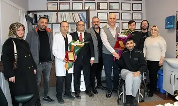 Kemik çimentosuyla bacağı kurtarıldı