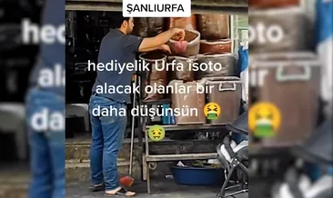 Şanlıurfa’da mide bulandıran görüntü! Sosyal medyadan tepki yağdı: ’Alacak olan bir daha düşünsün’