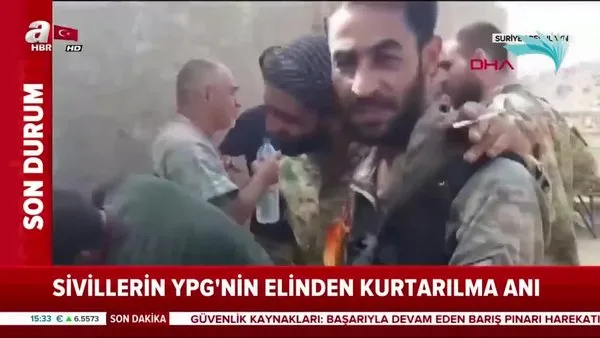 Sivillerin YPG'nin Elinden Kurtarılma Anı