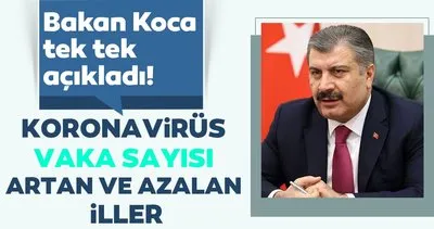 Son Dakika Haberi! Bakan Koca vaka sayısı kritik olan illeri açıkladı. İşte tehlikeli yükseliş görülen o iller…