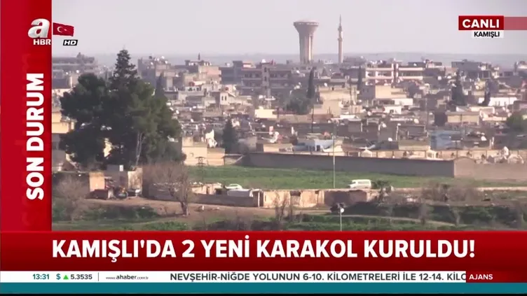 Kamışlı'da 2 yeni karakol kuruldu