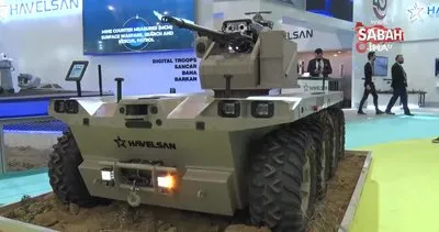 Ağır sınıf insansız kara aracı KAPGAN ilk kez görüldü | Video