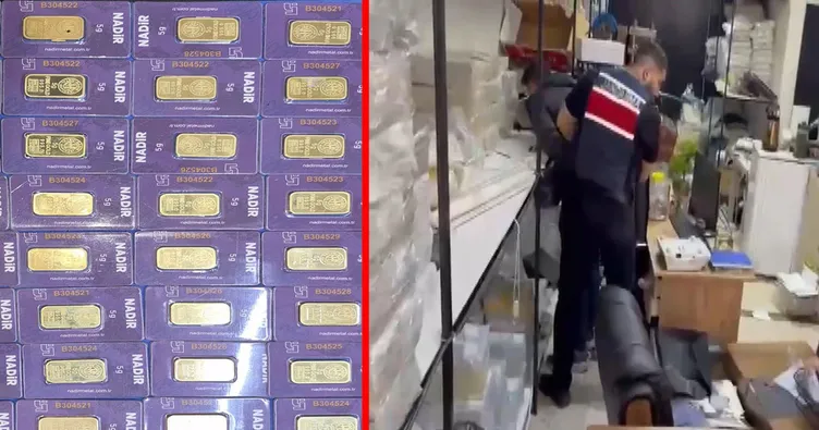 Zeytinburnu’nda dev operasyon! Binlerce sahte altın ele geçirildi: 2 gözaltı
