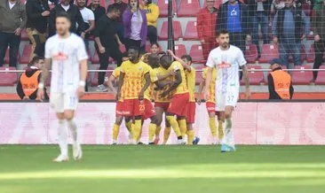 Kayserispor, Çaykur Rizespor’u Mame Thiam’ın 3 golüyle geçti