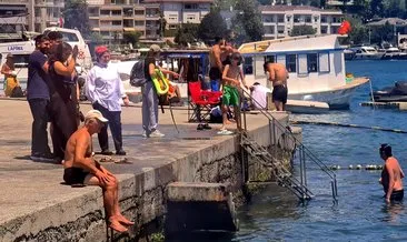 Afrika sıcakları İstanbul’u kavurdu! Sıcaktan ve nemden bunalanlar sahillere akın etti #istanbul