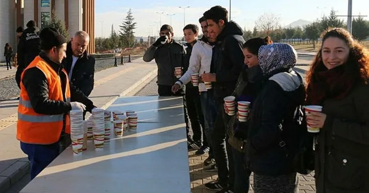 Belediye’den öğrencilere çorba
