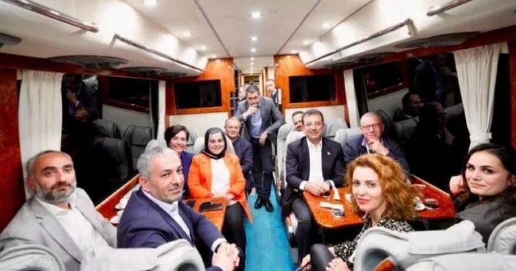TELE 1 muhabirinden İmamoğlu’na tepki! Nagehan Alçı’ya VIP minibüs bize yarım otobüs...