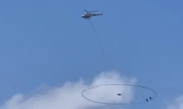 Helikopterle maden araması: Türkiye'de bu yıl 15 bin kilometre havadan arama yapılacak #gumushane