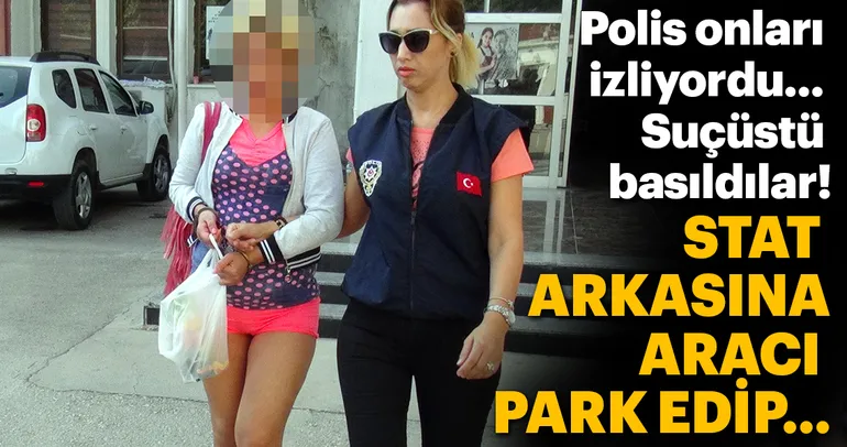 Otostoplu fuhuşa suçüstü!