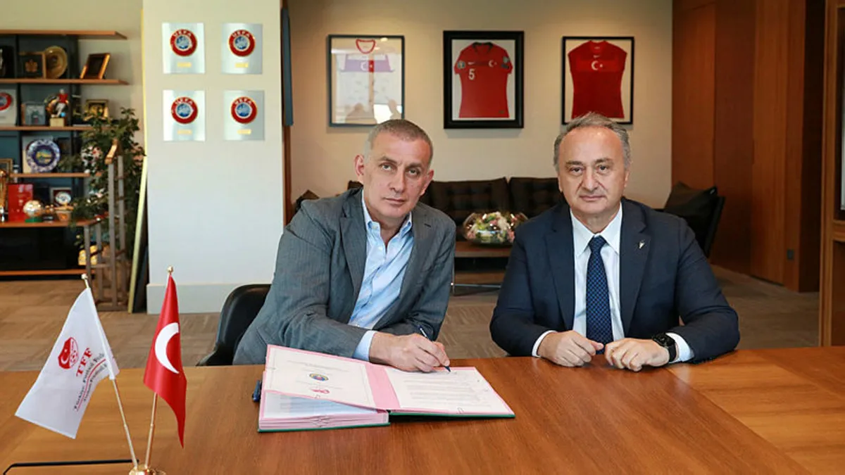 TFF ile Türk Eğitim Derneği arasında protokol imzalandı TFF ile Türk Eğitim Derneği arasında protokol imzalandı