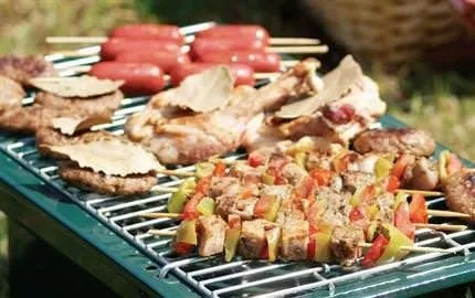 Babalar gününde mangal keyfi!