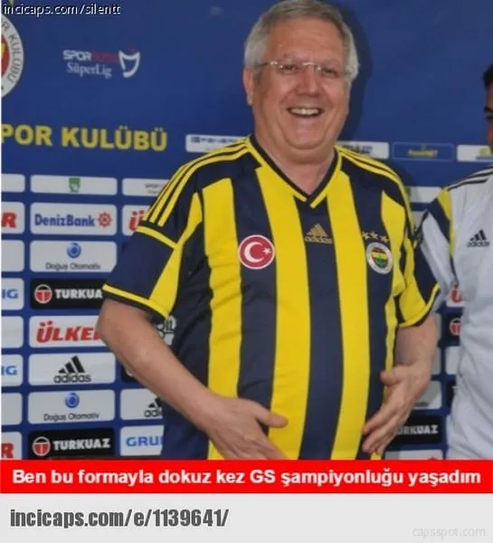 Galatasaray’ın şampiyonluk caps’leri..