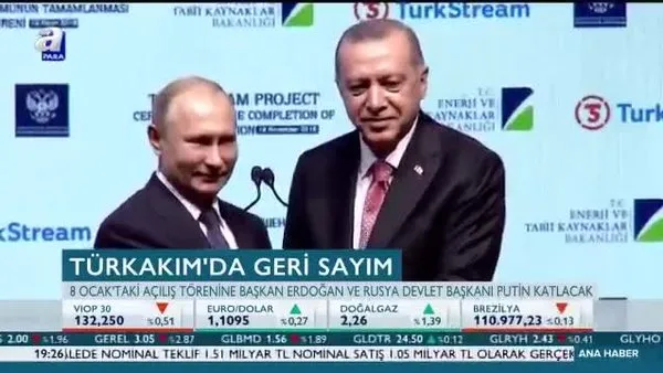 TürkAkım'da geri sayım